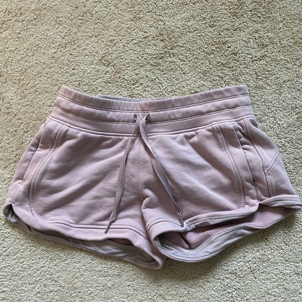 Lulu lemon lavender shorts